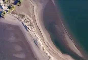 ¿Se retira el mar en El Maviri tras sismos? Así lo capta El Pilotito desde su dron | VIDEO