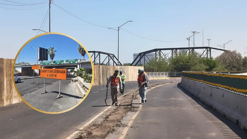 Anuncian cierre del bulevar Pedro Infante a partir del lunes 6 de julio por obras de nuevo puente
