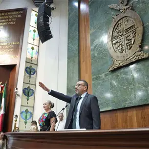 Juan Diego Aranzubia es el nuevo presidente de la Mesa Directiva del Congreso del Estado de Sinaloa