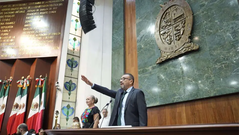 Juan Diego Aranzubia es el nuevo presidente de la Mesa Directiva del Congreso del Estado de Sinaloa