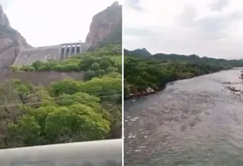 Conagua inicia extracci&oacute;n de agua de la presa Huites, al norte de Sinaloa