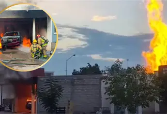 Así fue la explosión que destruyó una vivienda en Guamúchil; investigan por qué almacenaban 14 cilindros de gas LP | VIDEO