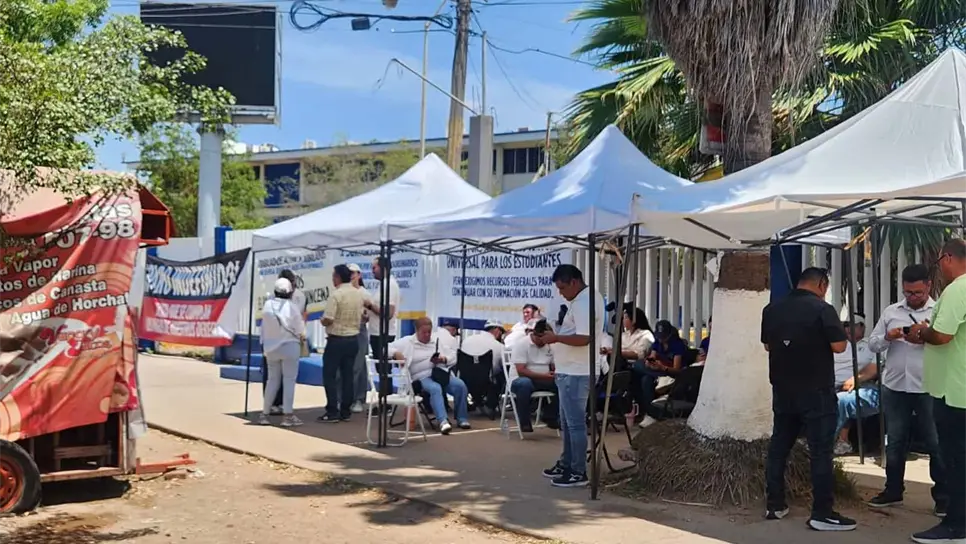 Tras cinco días de paro laboral en la UAS, advierten movilizaciones en las calles