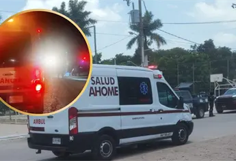 Muere adolescente de 17 años tras brutal accidente en motocicleta en Ahome; atropelló a un hombre que sigue grave