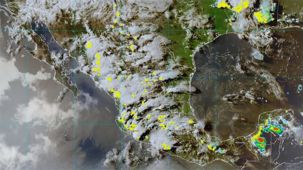 Lluvias fuertes de hasta 50 mm en estos municipios de Sinaloa