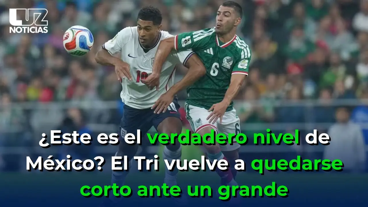 &iquest;Este es el verdadero nivel de M&eacute;xico? El Tri vuelve a quedarse corto ante un grande
