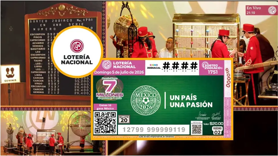 FOTO: Resultados de la Lotería Nacional: Signos ganadores y reintegros del Sorteo Zodiaco 1751