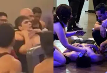Zafarrancho en Smart Fit de Plaza Sendero, Los Mochis: presuntos escoltas protagonizan violento altercado