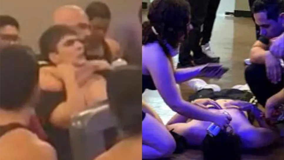 Zafarrancho en Smart Fit de Plaza Sendero, Los Mochis: presuntos escoltas protagonizan violento altercado