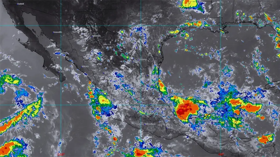 Pronostican lluvias muy fuertes de hasta 75 mm en Sinaloa hoy 7 de julio