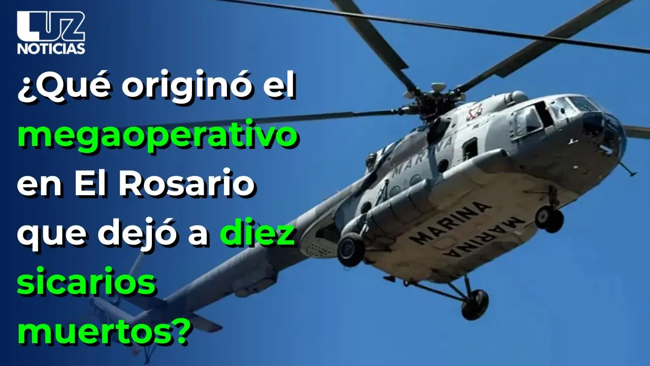 ¿Qué originó el megaoperativo en El Rosario que dejó a diez sicarios muertos? ¿Qué originó el megaoperativo en El Rosario que dejó a diez sicarios muertos?