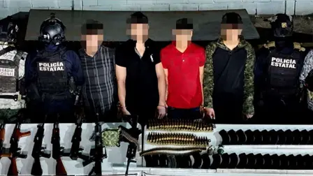 Estos son los 4 detenidos en el enfrentamiento en departamentos del Infonavit Humaya, en Culiacán Estos son los 4 detenidos en el enfrentamiento en departamentos del Infonavit Humaya, en Culiacán
