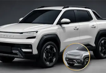 Así es la nueva pick up de Chery, la marca china lanza diseño muy futurista