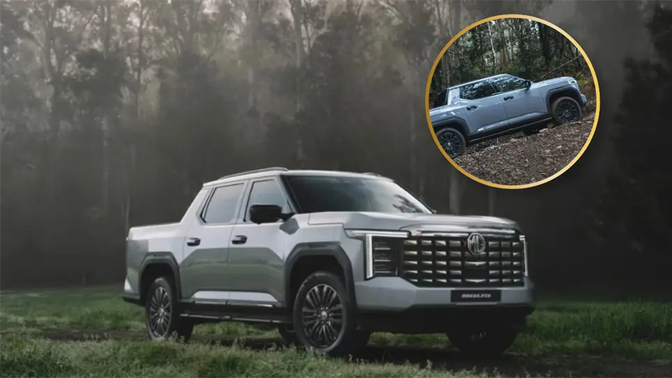 Así es la MG P9, la pick up que sorprende en su llegada a México