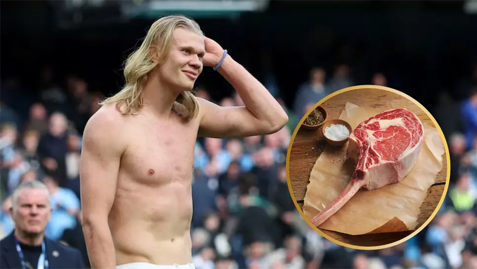 La polémica dieta de Erling Haaland de la que todo el mundo habla