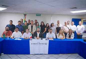 Secretaría de Economía y CANACINTRA fortalecen agenda conjunta para impulsar la industrialización de Sinaloa