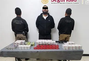Detienen a hombre que transportaba más de 7 mil cartuchos y una mira telescópica en Chihuahua