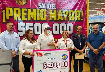 La suerte lo esperaba en Mazatlán: turista gana ¡Medio millón pesos! en “La Lotto Ley