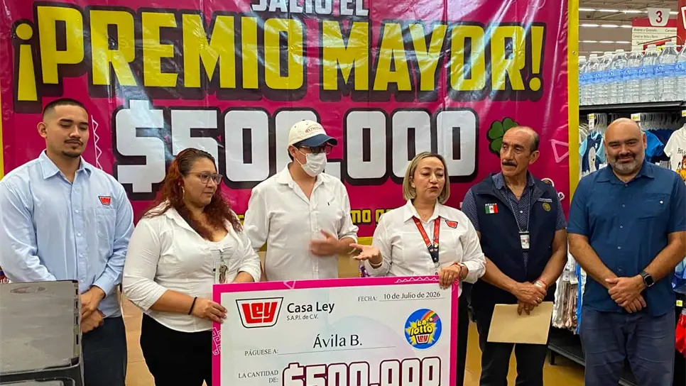 La suerte lo esperaba en Mazatlán: turista gana ¡Medio millón pesos! en "La Lotto Ley