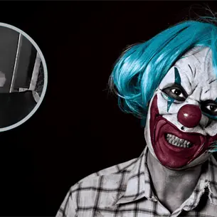 Payaso causa terror a habitantes, suele aparecer m&aacute;s en las noches; vecinos lo comparan con &acute;Pennywise&acute;