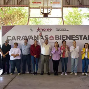 Caravana del Bienestar llega a Los Laureles, Ahome; vecinos solicitan mejoras en calles y alumbrado Caravana del Bienestar llega a Los Laureles, Ahome; vecinos solicitan mejoras en calles y alumbrado