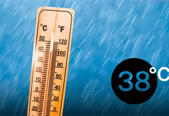 Clima en Los Mochis para este martes 14 de julio: calor de hasta 38 °C y probabilidad de lluvias por la tarde