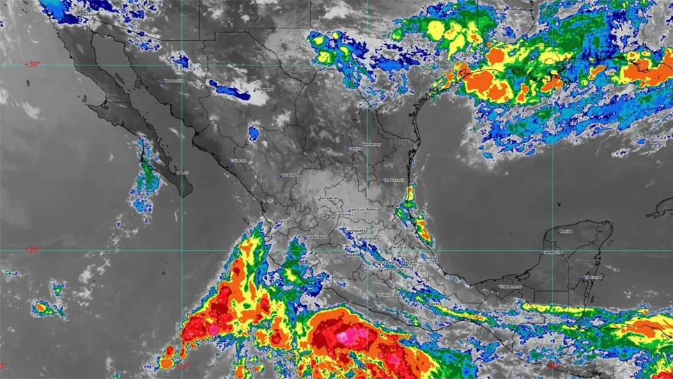 Pronostican lluvias muy fuertes en estos municipios de Sinaloa hoy 13 de julio