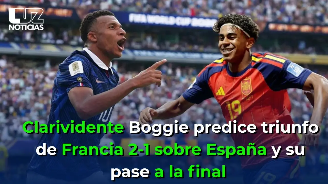 Clarividente Boggie predice triunfo de Francia 2-1 sobre España y su pase a la final
Clarividente Boggie predice triunfo de Francia 2-1 sobre España y su pase a la final