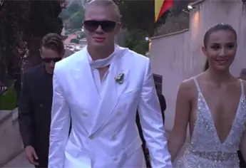 Erling Haaland roba reflectores en la previa del desfile de Dolce & Gabbana
