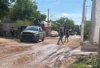 Enfrentamiento entre la Marina y civiles armados moviliza helic&oacute;ptero y fuerzas federales en el campo El Diez