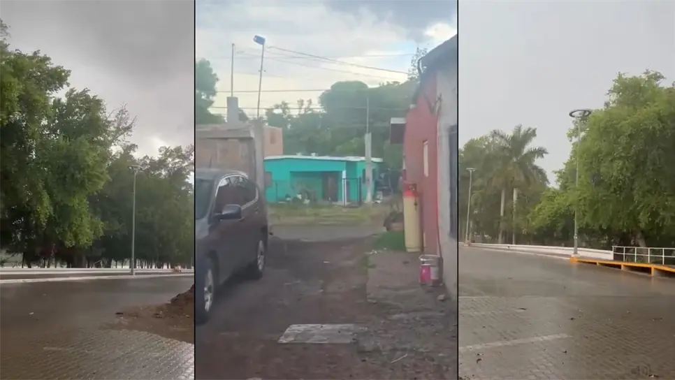 Se cumple el pronóstico: llegan las lluvias a Ahome, El Fuerte y Sinaloa municipio