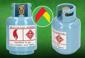 Así es la alcancía de tanque de gas que remata Bodega Aurrerá y que todos quieren