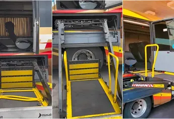 Tufesa ofrece servicio para personas en silla de ruedas y así funciona | VIDEO