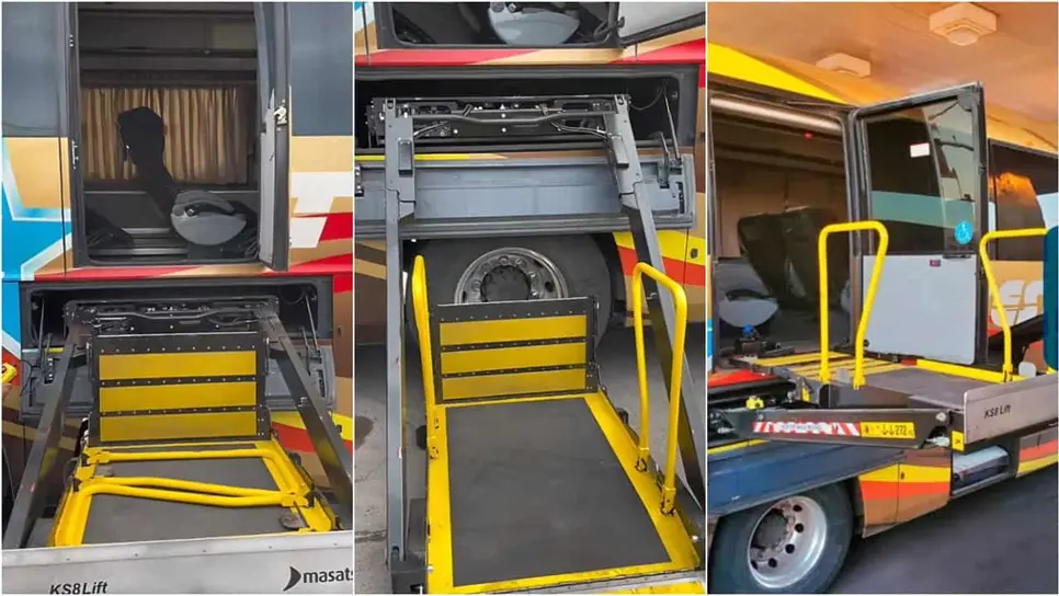 FOTO: Tufesa ofrece servicio para personas en silla de ruedas y así funciona | VIDEO
