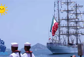 Regresa al mar el Buque Escuela Cuauhtémoc; supera fatal accidente en el puente de Nueva York