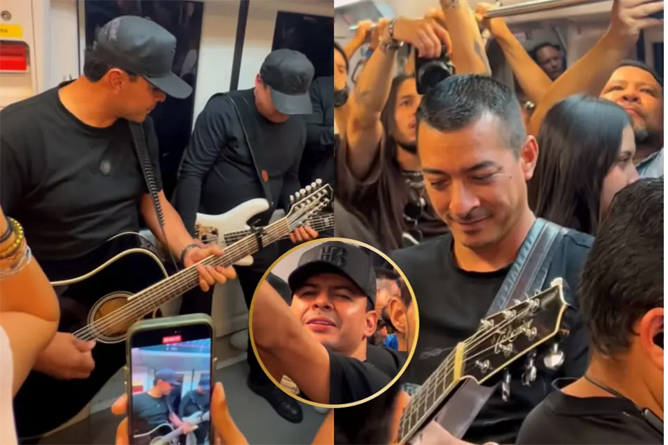Los Hijos de Barrón cantan en el tren ligero de Guadajalara y así los recibieron | VIDEO Los Hijos de Barrón cantan en el tren ligero de Guadajalara y así los recibieron | VIDEO