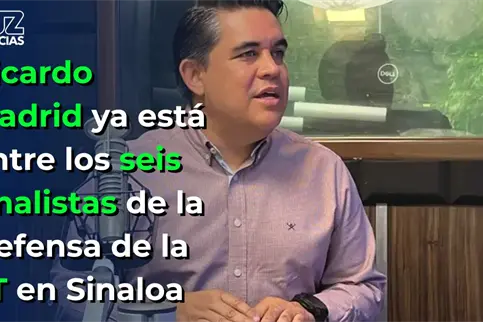 Ricardo Madrid ya est&aacute; entre los seis finalistas de la Defensa de la 4T en Sinaloa
