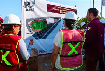 Inicia construcci&oacute;n del Centro Comunitario M&eacute;xico Imparable de Pradera Dorada en Mazatl&aacute;n 