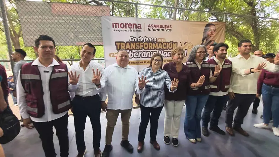 Aspirantes a la Coordinación de Morena se unen en asamblea informativa en Culiacán