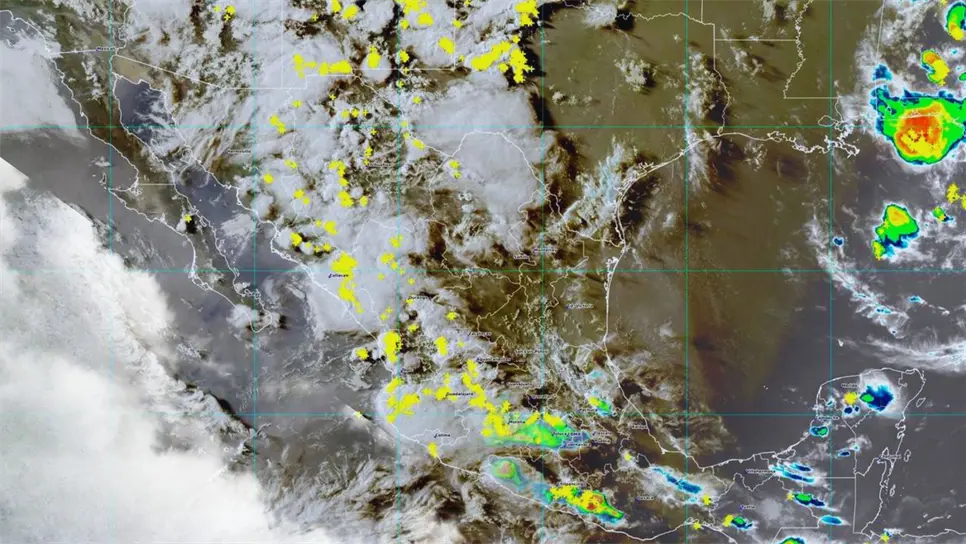¡Ahí viene el agua! Lluvias muy fuertes en Sinaloa hoy 18 de julio