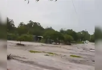 ¡Crece el río Choix! Acordonan el vado y piden extremar precauciones por las fuertes lluvias