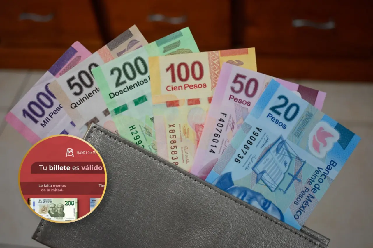 Banxico: ¿Sirve tu billete lo pegaste con cinta o se quemó? Esto sabemos Banxico: ¿Sirve tu billete lo pegaste con cinta o se quemó? Esto sabemos