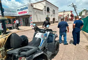 Sector centro de Los Mochis se queda sin luz de nuevo por poste de CFE al borde del colapso
