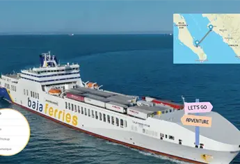 Baja Ferries 2026: ¿Cuánto cuesta viajar con auto de Topolobampo a La Paz, BCS?