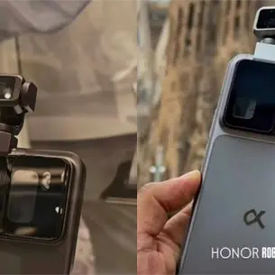 Así es el Honor Robot Phone: el celular con cámara externa, ¿Cuándo llega a México? Así es el Honor Robot Phone: el celular con cámara externa, ¿Cuándo llega a México?