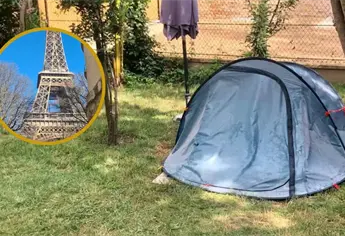 ¡Tiburón! Alquila una casa de campaña como Airbnb en París y es todo un éxito