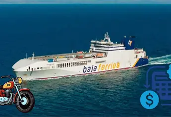 Baja Ferries 2026: ¿Cuánto cuesta subir y viajar como motocicleta de Topolobampo a La Paz?