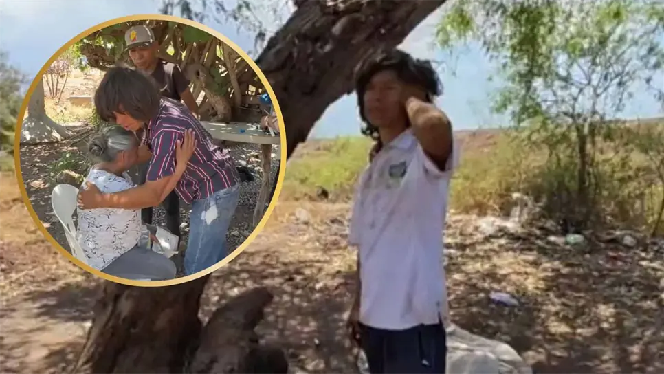 Amá, ya me voy: el último abrazo de El Chino a su madre tras ser liberado de las cadenas que lo ataron por años