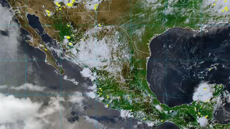 Lluvias muy fuertes en Sinaloa este fin de semana del 25 y 26 de julio