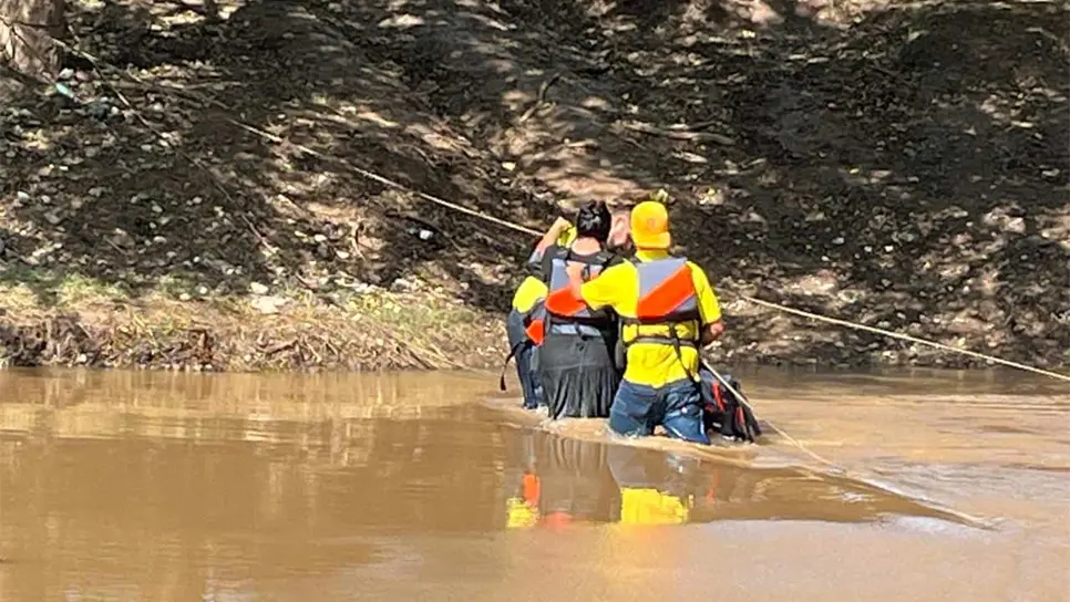 Niño de 2 años muere ahogado en el río Sinaloa; desapareció mientras convivía con su familia en Guasave